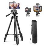 Sensyne 64" Tripod with Remote and Phone Holder