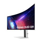 SAMSUNG 49" Odyssey G93SC Series OLED Curved Gaming Monitor, 240Hz, 0.03ms, Dual QHD, DisplayHDR True Black 400, FreeSync Premium Pro, Height Adjustable Stand, 3 Year Warranty, LS49CG932SNXZA, 2023