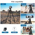 VICTIV 74” Heavy-Duty Camera Tripod with Bag