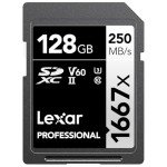 Lexar 128GB Professional 1667x SDXC Memory Card