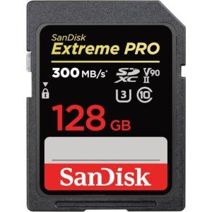 SanDisk 128GB Extreme PRO UHS-II Memory Card