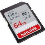 SanDisk 64GB Ultra SDXC Memory Card - 120MB/s