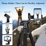 VICTIV 74” Heavy-Duty Camera Tripod with Bag