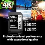 Lexar 128GB Professional 1667x SDXC Memory Card