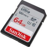 SanDisk 64GB Ultra SDXC Memory Card - 120MB/s
