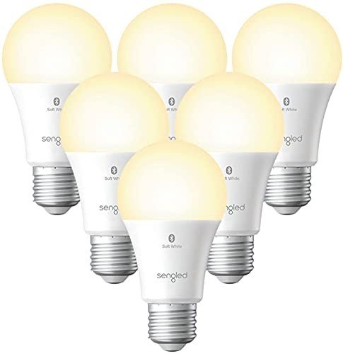 Sengled Smart LED Bulbs, Bluetooth, Alexa Compatible, 6-Pack