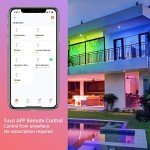 Smart RGBW Light Bulbs Compatible with Alexa & Google