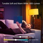 Smart RGBW Light Bulbs Compatible with Alexa & Google