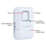 GE Wireless Window and Door Alarm, 4 Pack