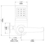 HAIFUAN Digital Door Lock with Remote and Code