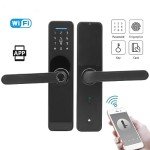 Smart Fingerprint Door Lock with WiFi Access