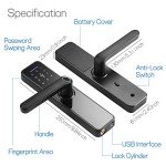 Smart Fingerprint Door Lock with WiFi Access