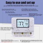 Heagstat 5-1-1 Programmable Thermostat for Home