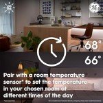 GE CYNC Smart Wi-Fi Thermostat with Touch Screen