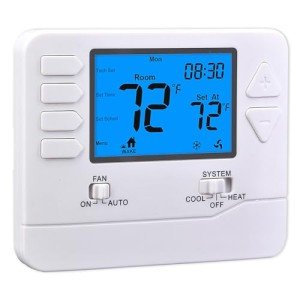 Suuwer 5-1-1 Programmable Thermostat for Home Systems