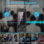 64GB Voice Activated Digital Audio Recorder