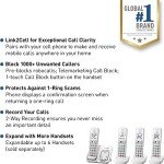 Panasonic Cordless Phone System with Bluetooth & Answering Machine