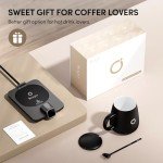 Smart Heated Coffee Mug Warmer Set with Auto Shut Off