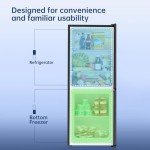 BANGSON Compact Refrigerator with Freezer – 4.0 Cu.Ft