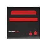 Retro-Bit Duo Console for NES/SNES Games - Black/Red