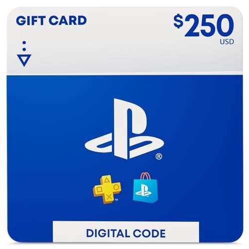 $250 PlayStation Store Digital Gift Card