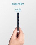 Anker 4-Port USB 3.0 Hub, Ultra-Slim Data USB Hub with 2 ft Extended Cable [Charging Not Supported], for MacBook, Mac Pro, Mac mini, iMac, Surface Pro, XPS, PC, Flash Drive, Mobile HDD