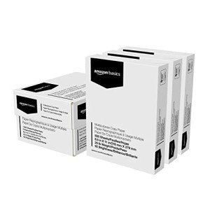 Amazon Basics Multipurpose Printer Paper, 1500 Sheets