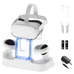 NexiGo Charging Dock with LED for Oculus/Meta Quest 2