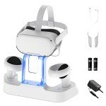 NexiGo Charging Dock with LED for Oculus/Meta Quest 2