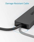 Anker 4-Port USB 3.0 Hub, Ultra-Slim Data USB Hub with 2 ft Extended Cable [Charging Not Supported], for MacBook, Mac Pro, Mac mini, iMac, Surface Pro, XPS, PC, Flash Drive, Mobile HDD