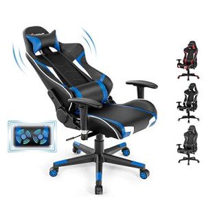 Goplus Ergonomic Gaming Chair with Massage Feature