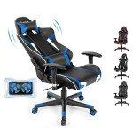 Goplus Ergonomic Gaming Chair with Massage Feature