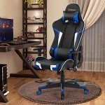 Goplus Ergonomic Gaming Chair with Massage Feature