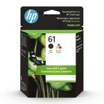 HP 61 Black/Tri-Color Ink Cartridge 2 Pack