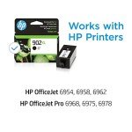 HP 902XL High-Yield Black Ink Cartridge
