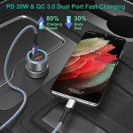 5-Pack Fast Charge USB C Car Chargers