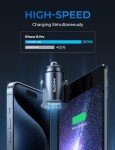 AINOPE 4.8A Compact Metal USB Car Charger