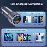 5-Pack Fast Charge USB C Car Chargers