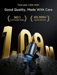 AINOPE 4.8A Compact Metal USB Car Charger