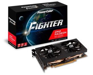 PowerColor Fighter Radeon RX 6600 8GB Graphics Card