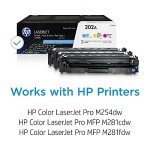 HP 202A Toner Cartridges 3-Pack for LaserJet Pro