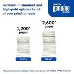 Brother TN630 Black Toner Cartridge - Standard Yield