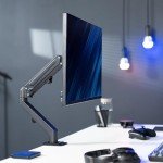 VIVO Pneumatic Spring Arm Clamp Desktop Monitor Mount