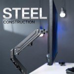 VIVO Pneumatic Spring Arm Clamp Desktop Monitor Mount