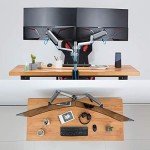 Dual 13"-27" Adjustable Monitor Arm Desk Mount