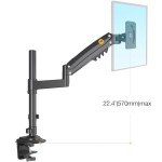 North Bayou H100 Long Arm Monitor Desk Mount