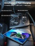 SUPERONE 4-in-1 Fast Retractable Car Charger