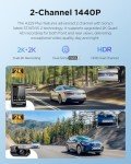 VIOFO A229 Plus Dual Channel Dash Cam 1440P