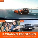 Vantrue N4 Triple Channel 4K Dash Cam with Night Vision