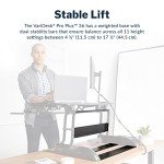 VariDesk Pro Plus 36 - Adjustable Sit-Stand Desk